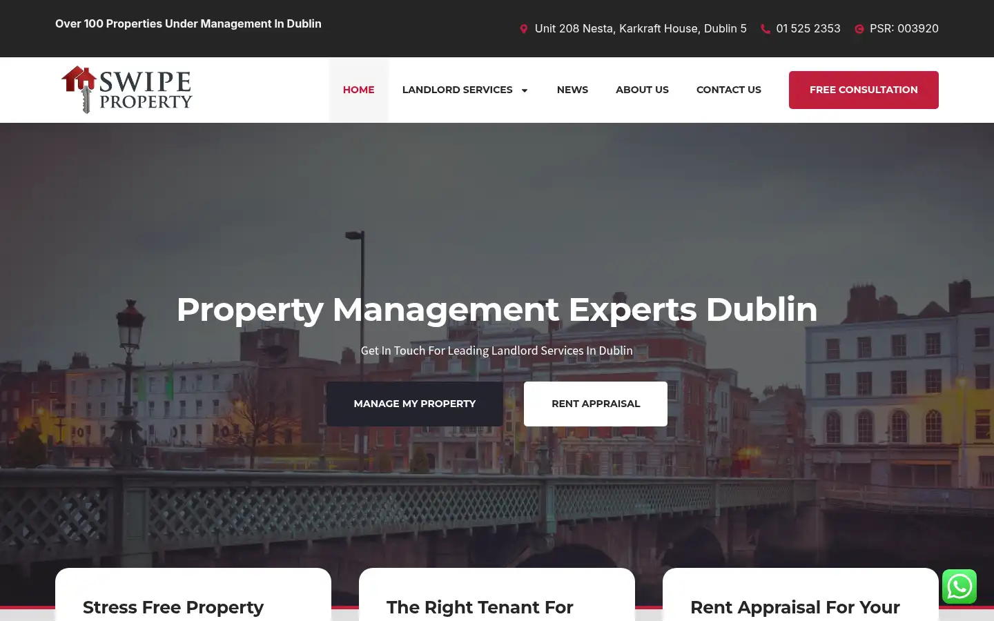 Screenshot of swipeproperty.ie