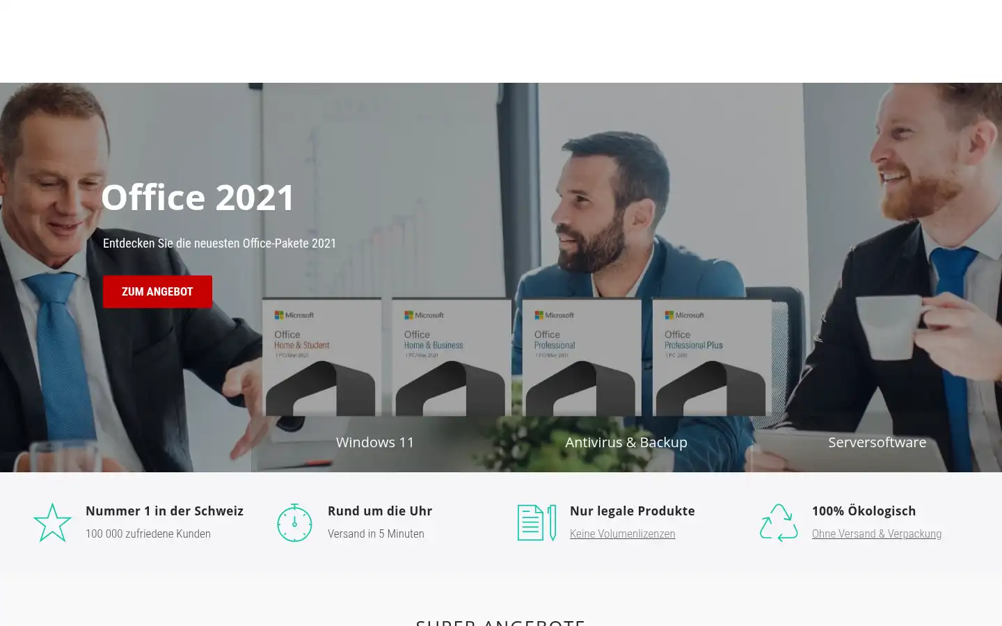 Screenshot of swissbuy24.ch