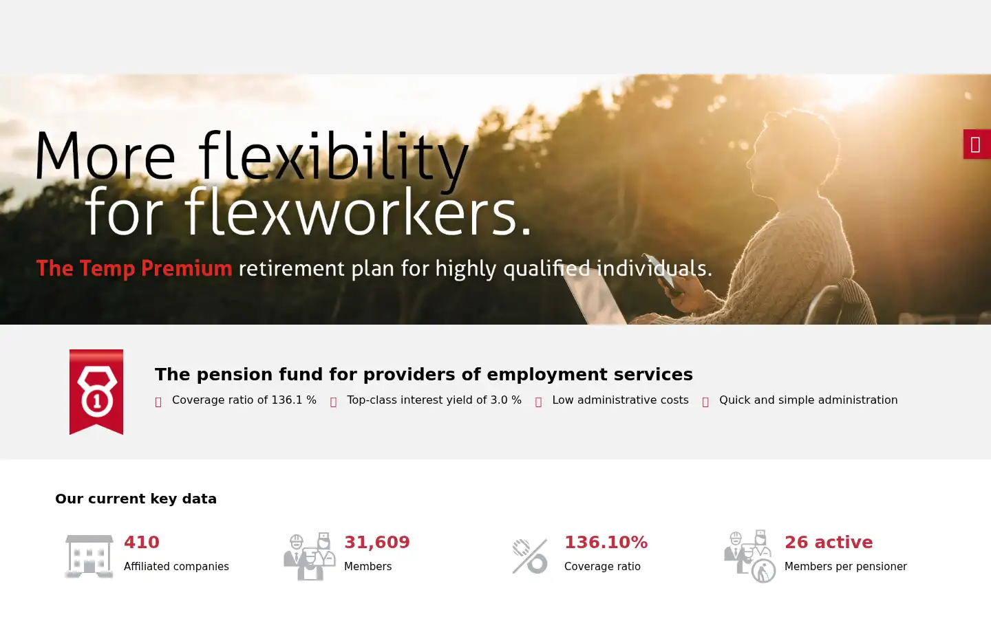 Screenshot of swissstaffing-bvg.ch