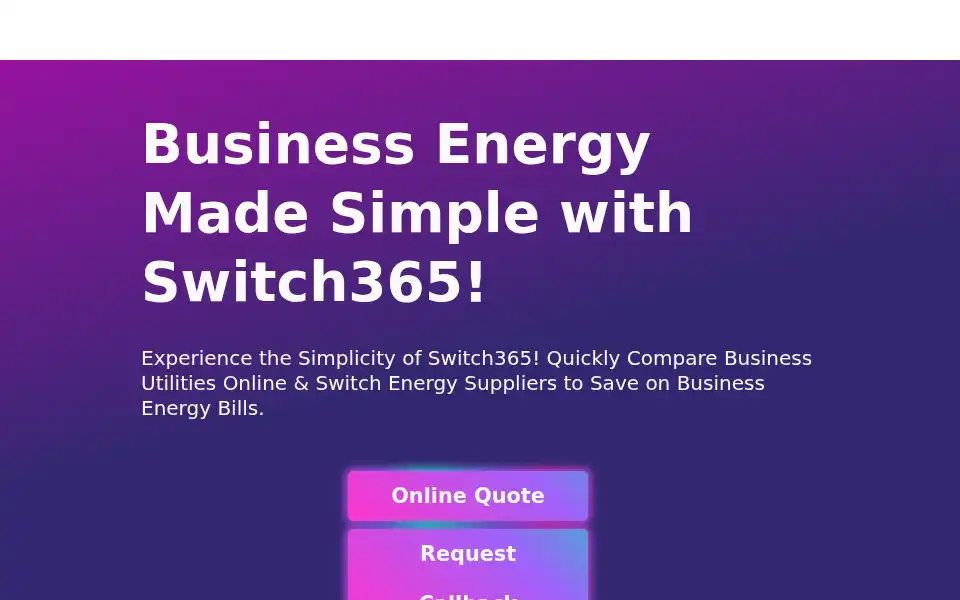 Screenshot of switch365.com