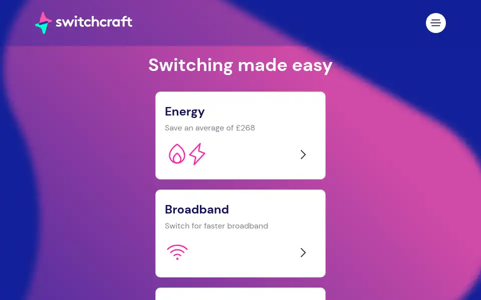 Screenshot of switchcraft.co.uk