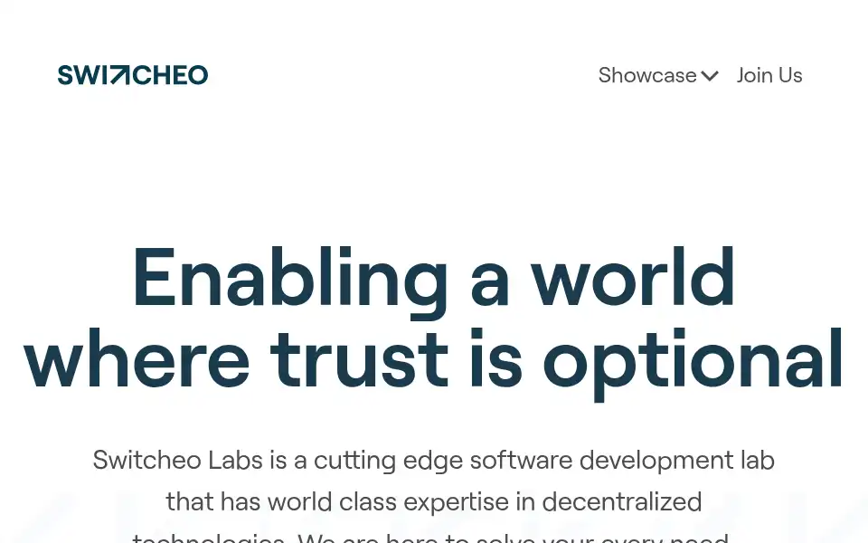 Screenshot of switcheo.network