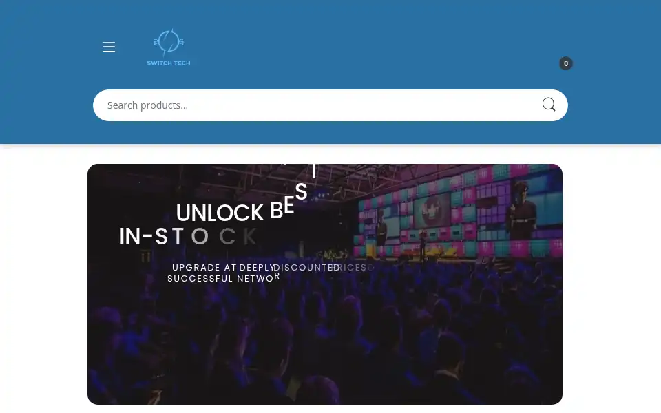 Screenshot of switchtechsupply.com