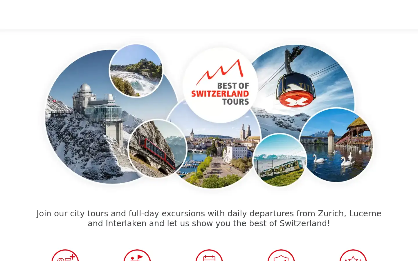 Screenshot of switzerland-tours.ch
