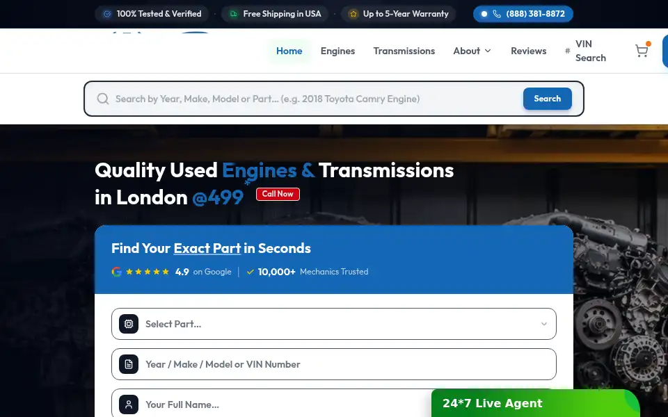 Screenshot of swizzauto.com
