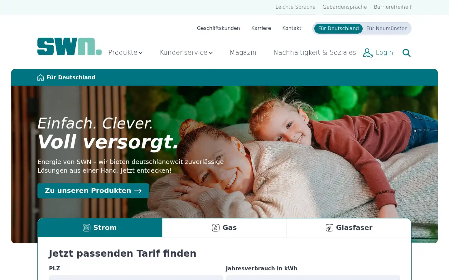 Screenshot of swn.net