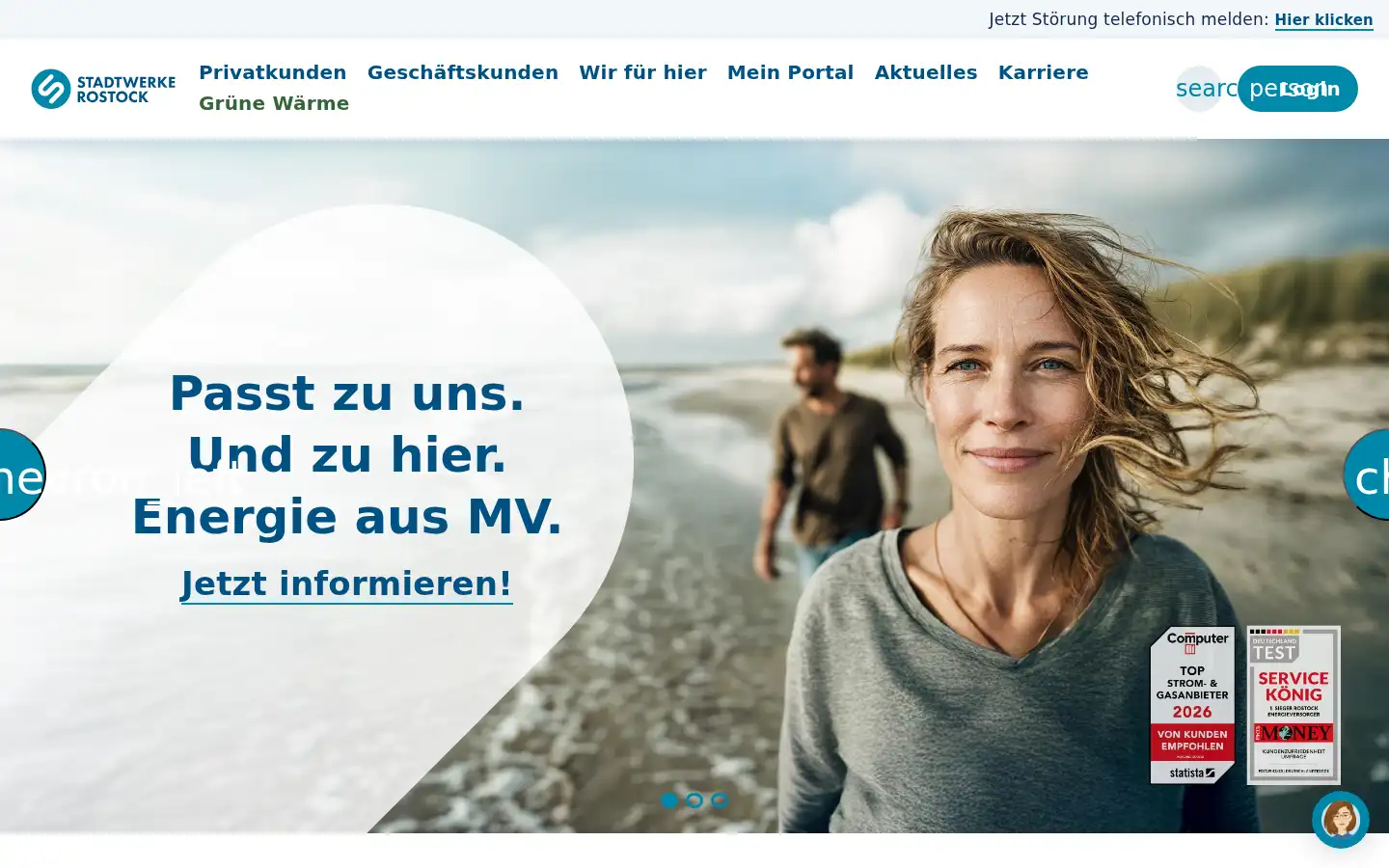 Screenshot of swrag.de