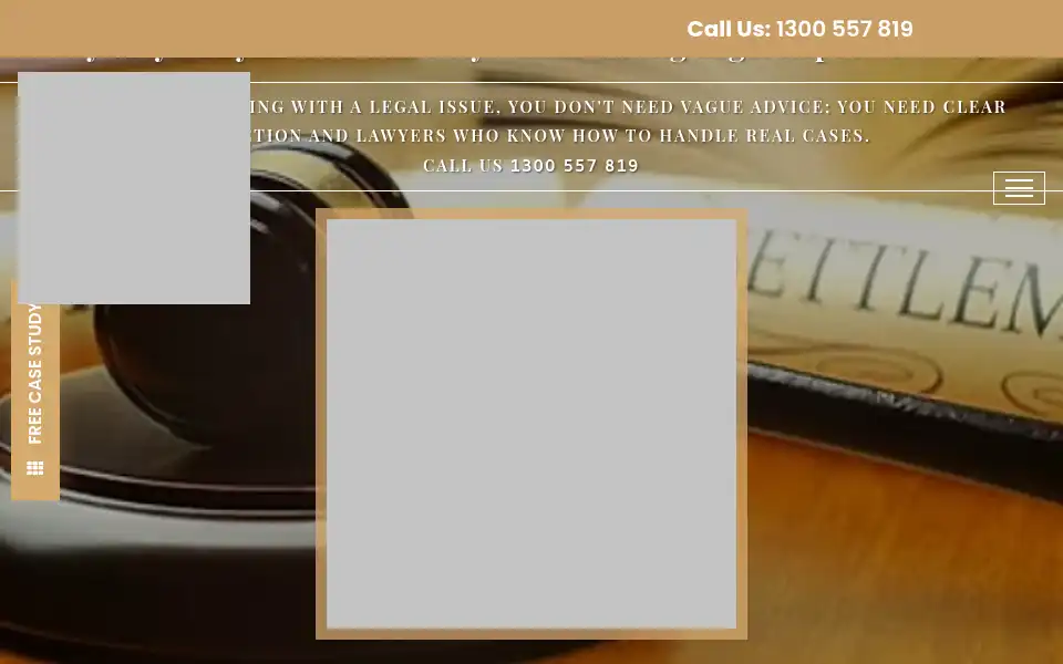 Screenshot of sydneylawoffice.com.au