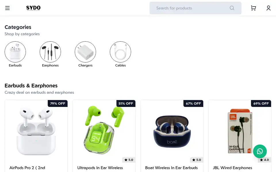Screenshot of sydo.in