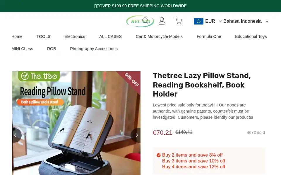 Screenshot of syl-via.com