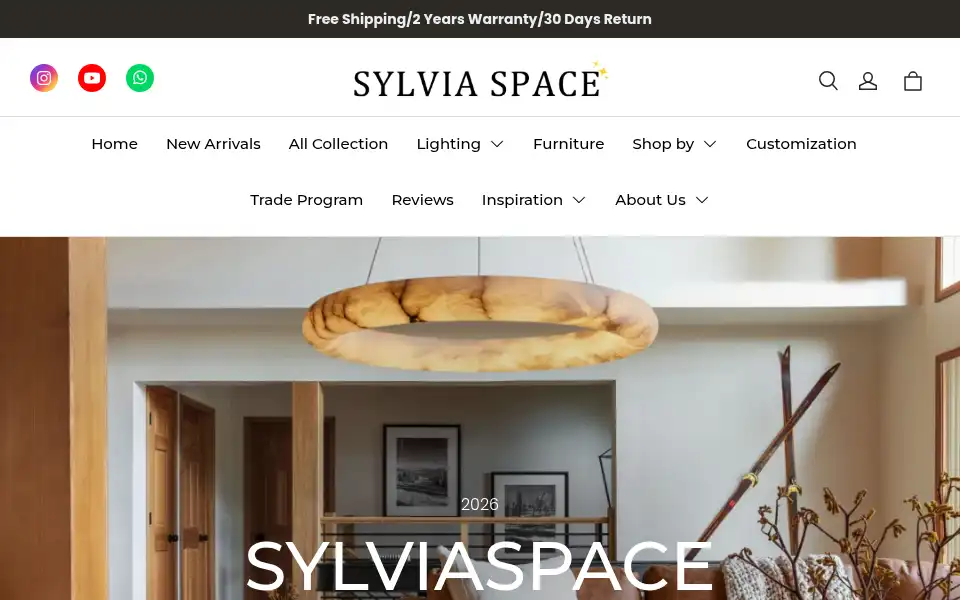Screenshot of sylviaspacesus.com