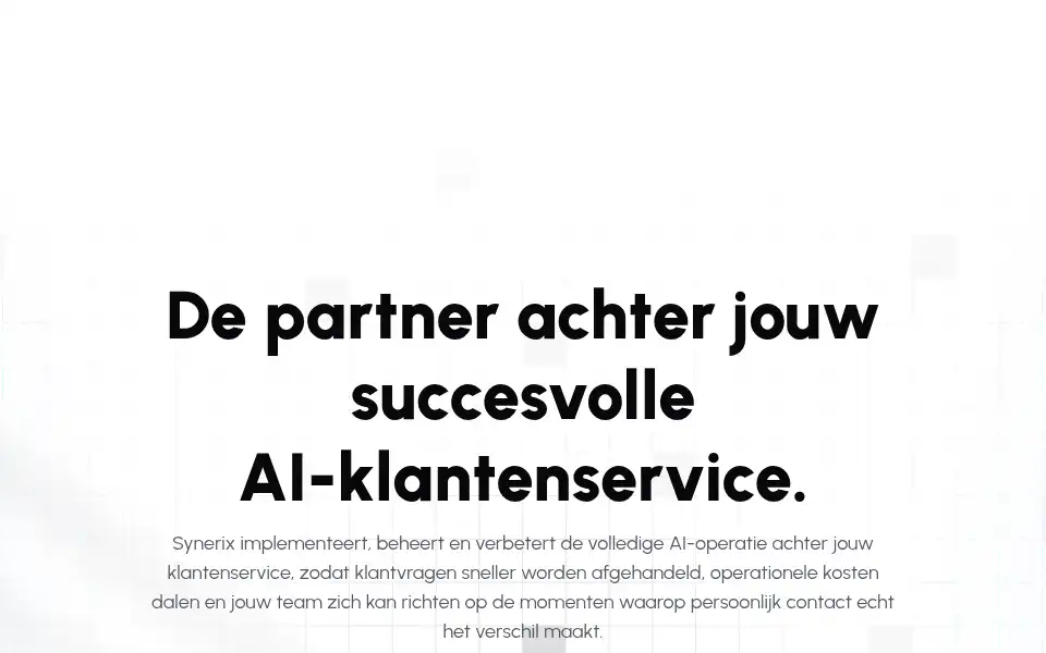 Screenshot of synerix.nl