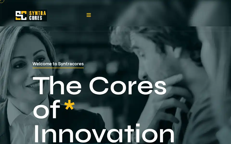 Screenshot of syntracores.com