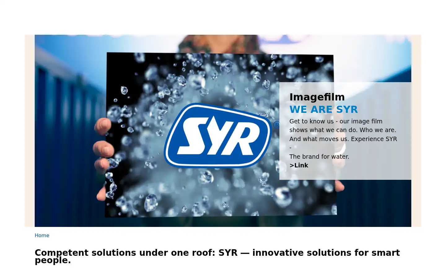 Screenshot of syr.de
