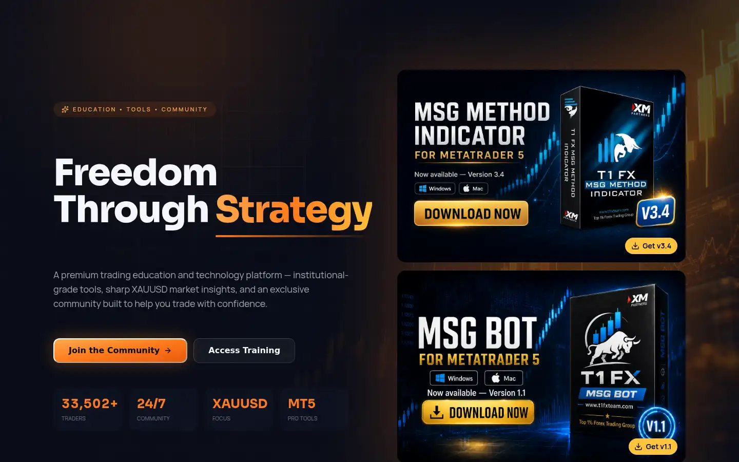 Screenshot of t1fxteam.co.za