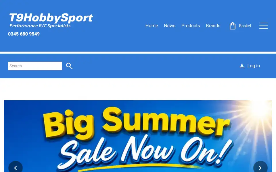 Screenshot of t9hobbysport.com
