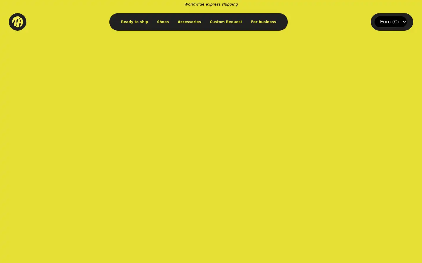 Screenshot of ta-customs.com