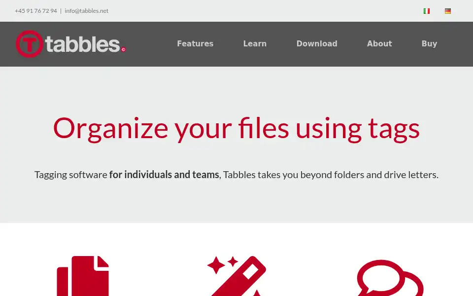 Screenshot of tabbles.net