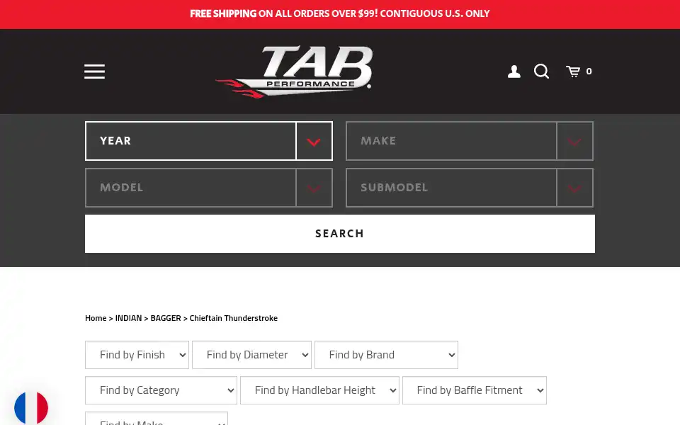 Screenshot of tabperformance.com