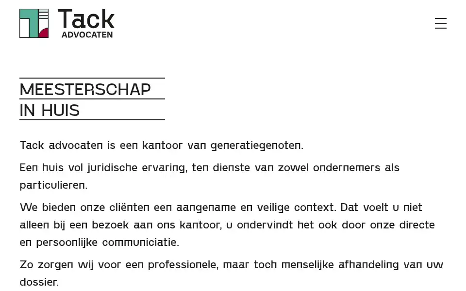 Screenshot of tack51.be
