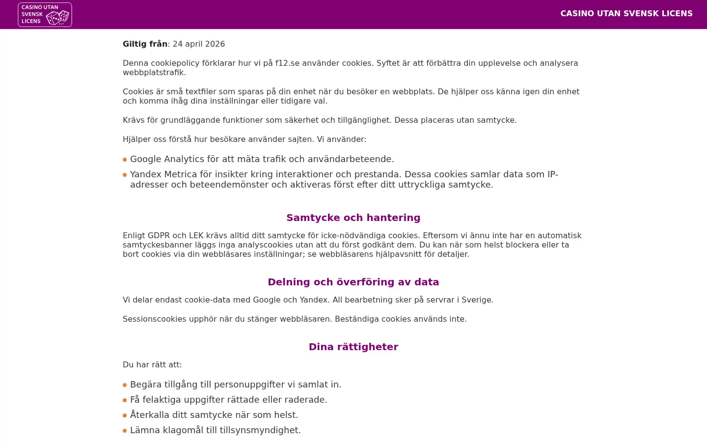 Screenshot of tacngear.se