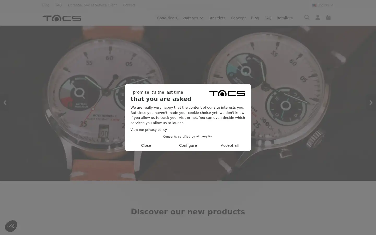 Screenshot of tacs-watch.com