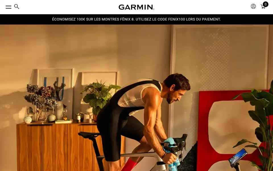 Screenshot of tacx.com