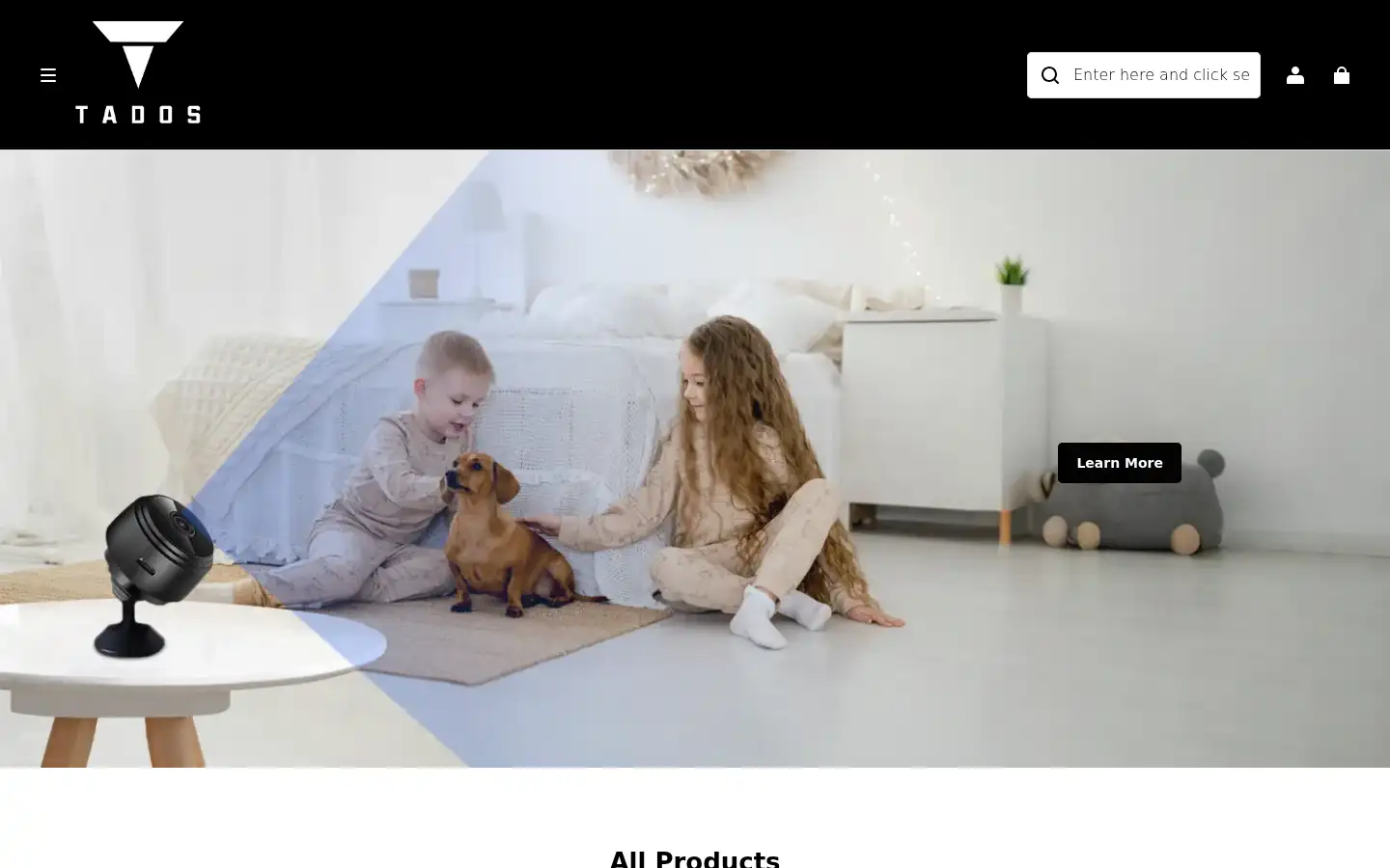 Screenshot of tados-ie.com