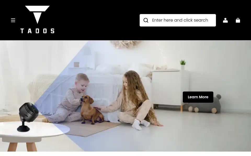 Screenshot of tados-uk.com