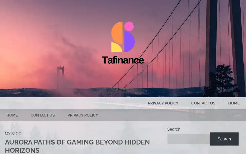 Screenshot of tafinance.co.uk