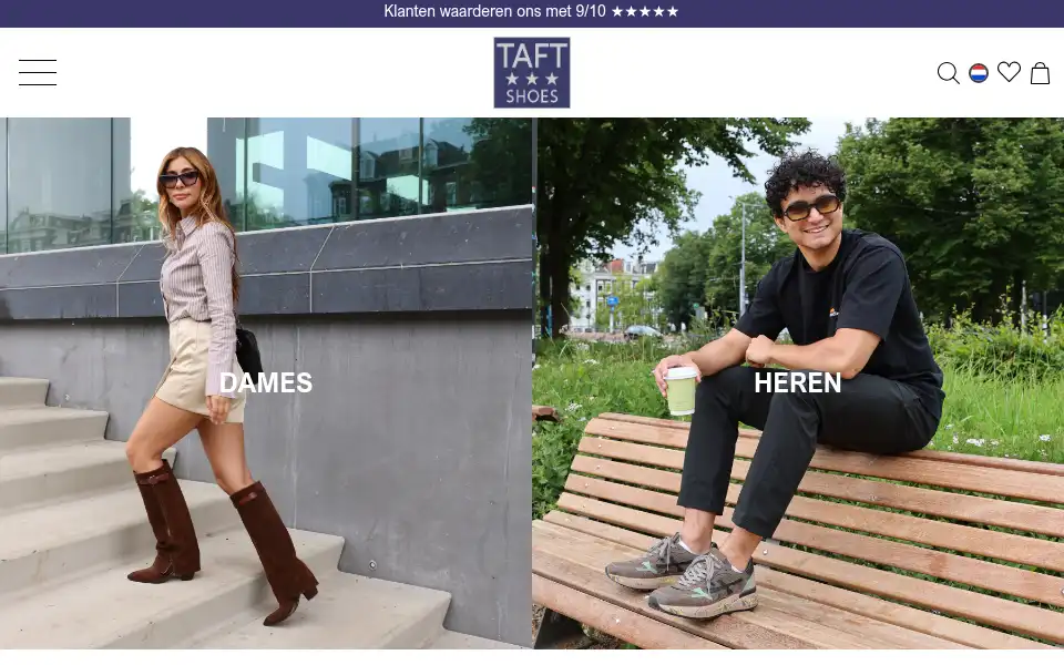 Screenshot of taft.nl