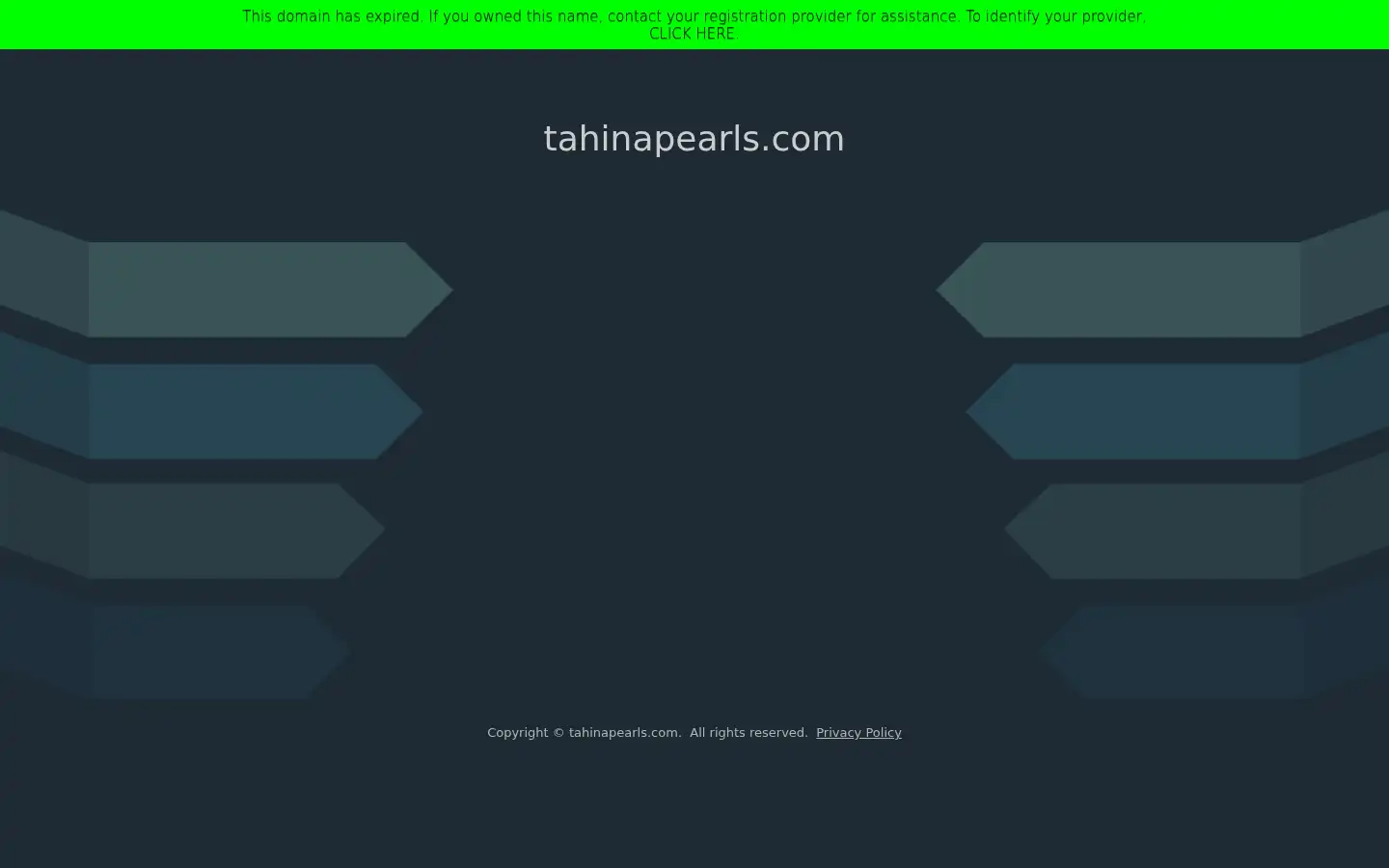 Screenshot of tahinapearls.com