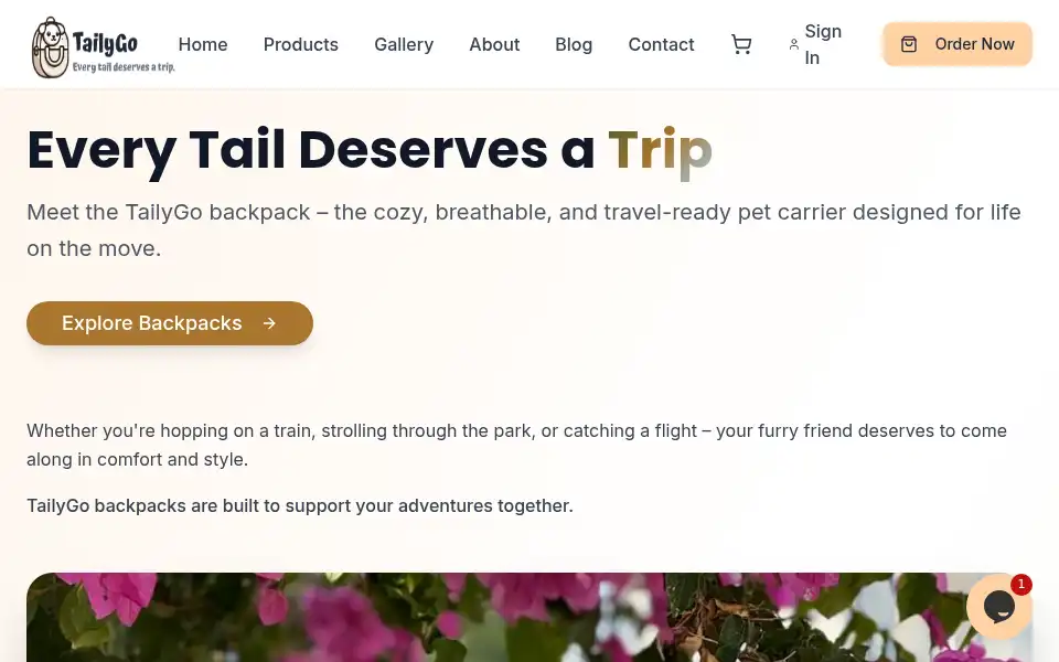 Screenshot of taily-go.com
