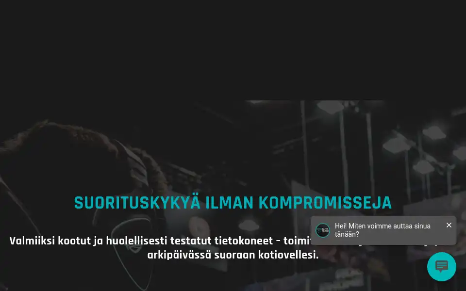 Screenshot of taitoforge.fi