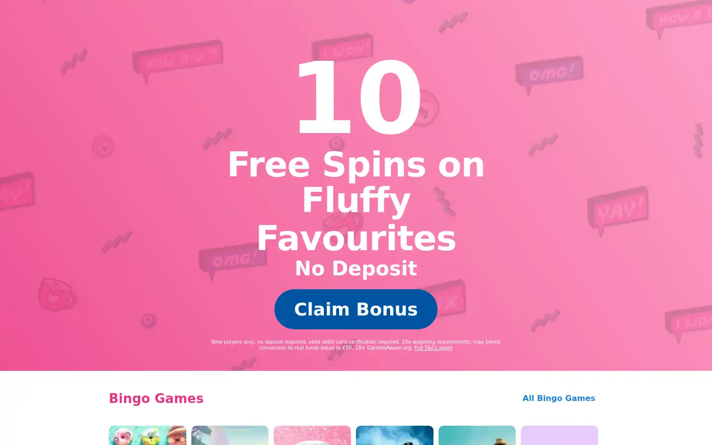 Screenshot of takeabreakbingo.co.uk