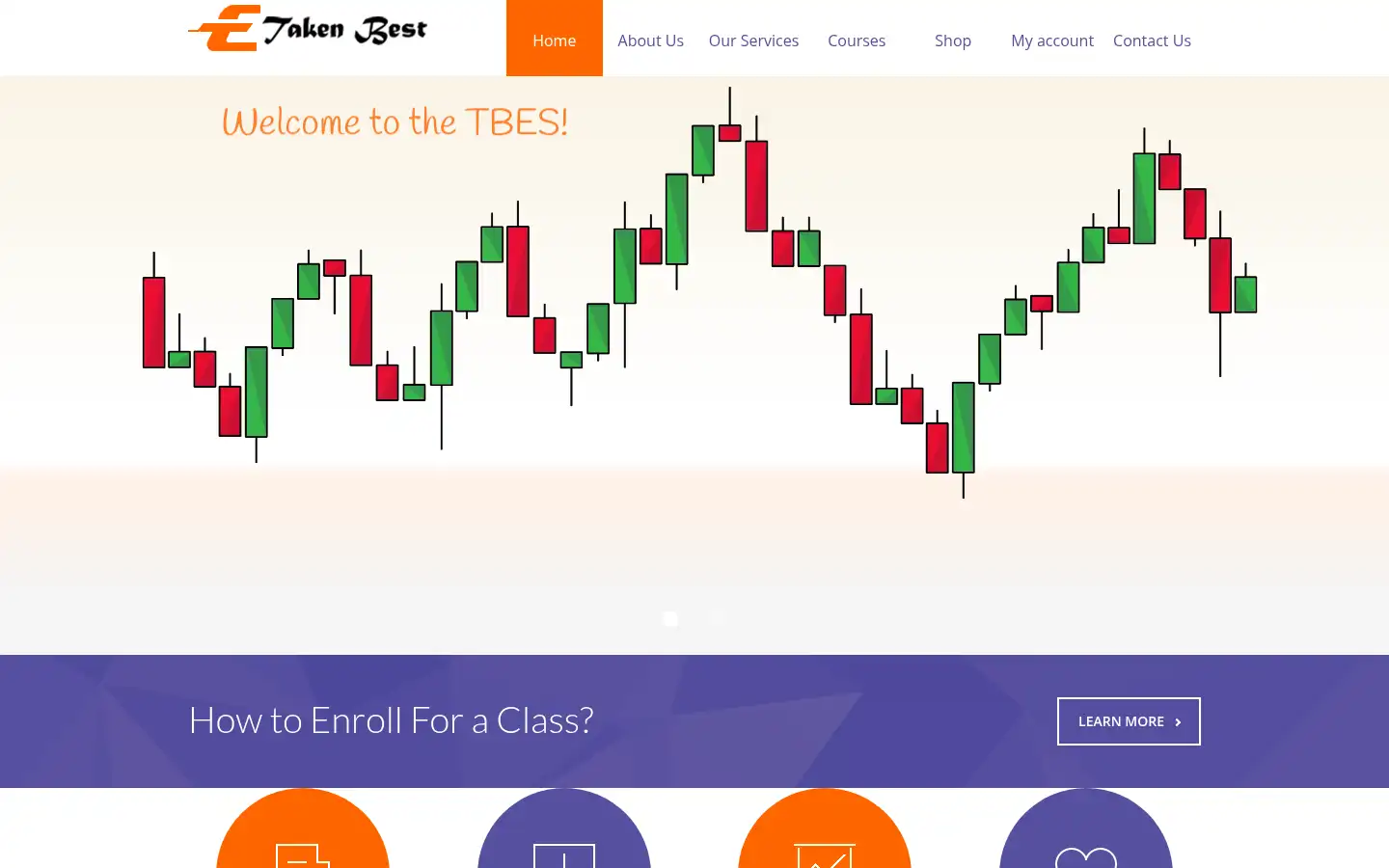 Screenshot of takenbest.com