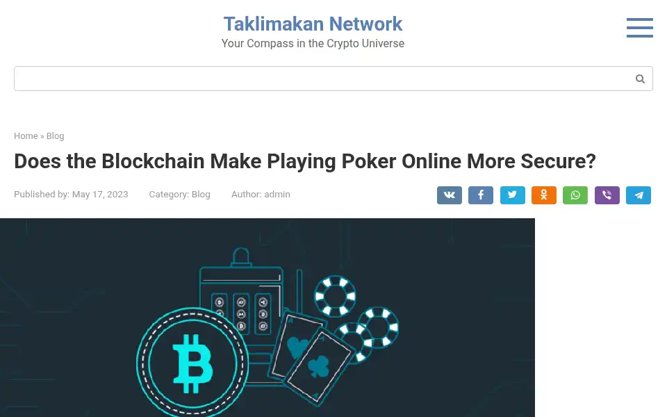 Screenshot of taklimakan.network