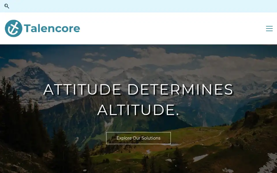 Screenshot of talencore.com