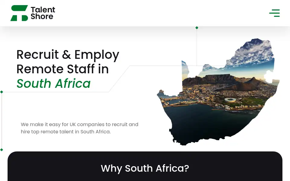 Screenshot of talent-shore.com