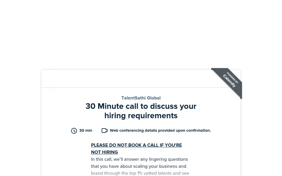 Screenshot of talentsathi.com