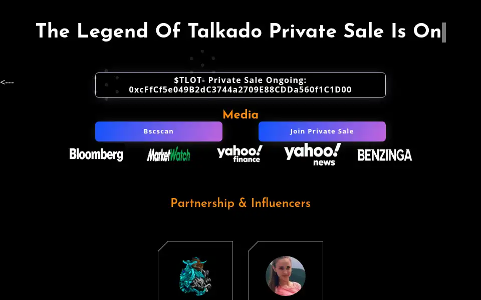 Screenshot of talkado.io