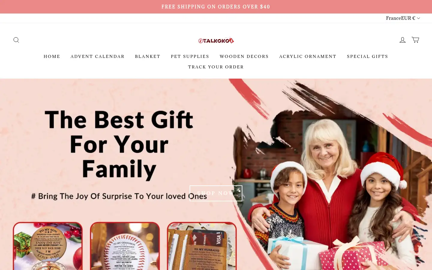 Screenshot of talkoko.com