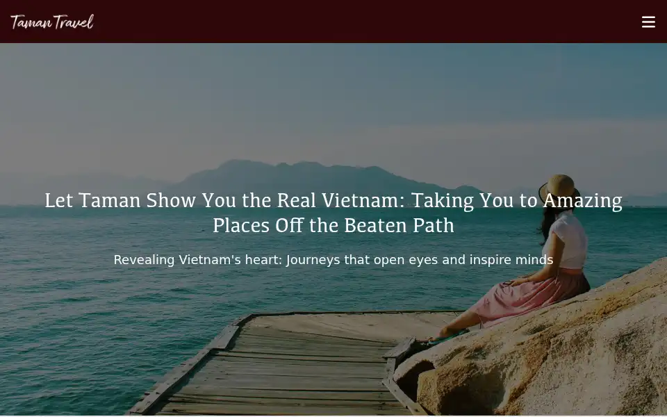 Screenshot of taman-travel.com