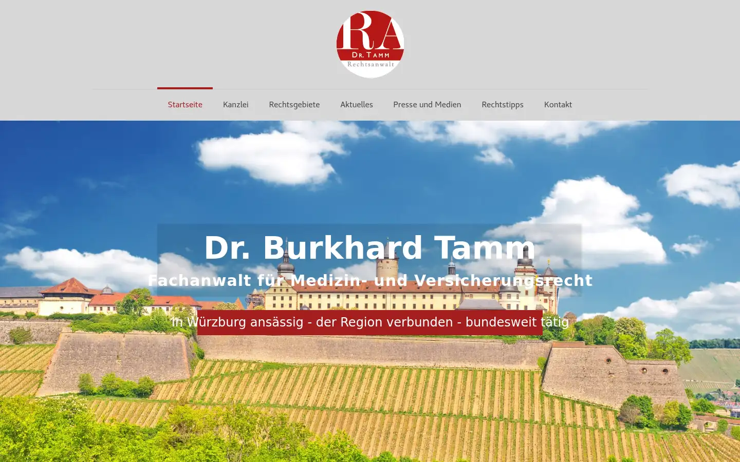 Screenshot of tamm-law.de