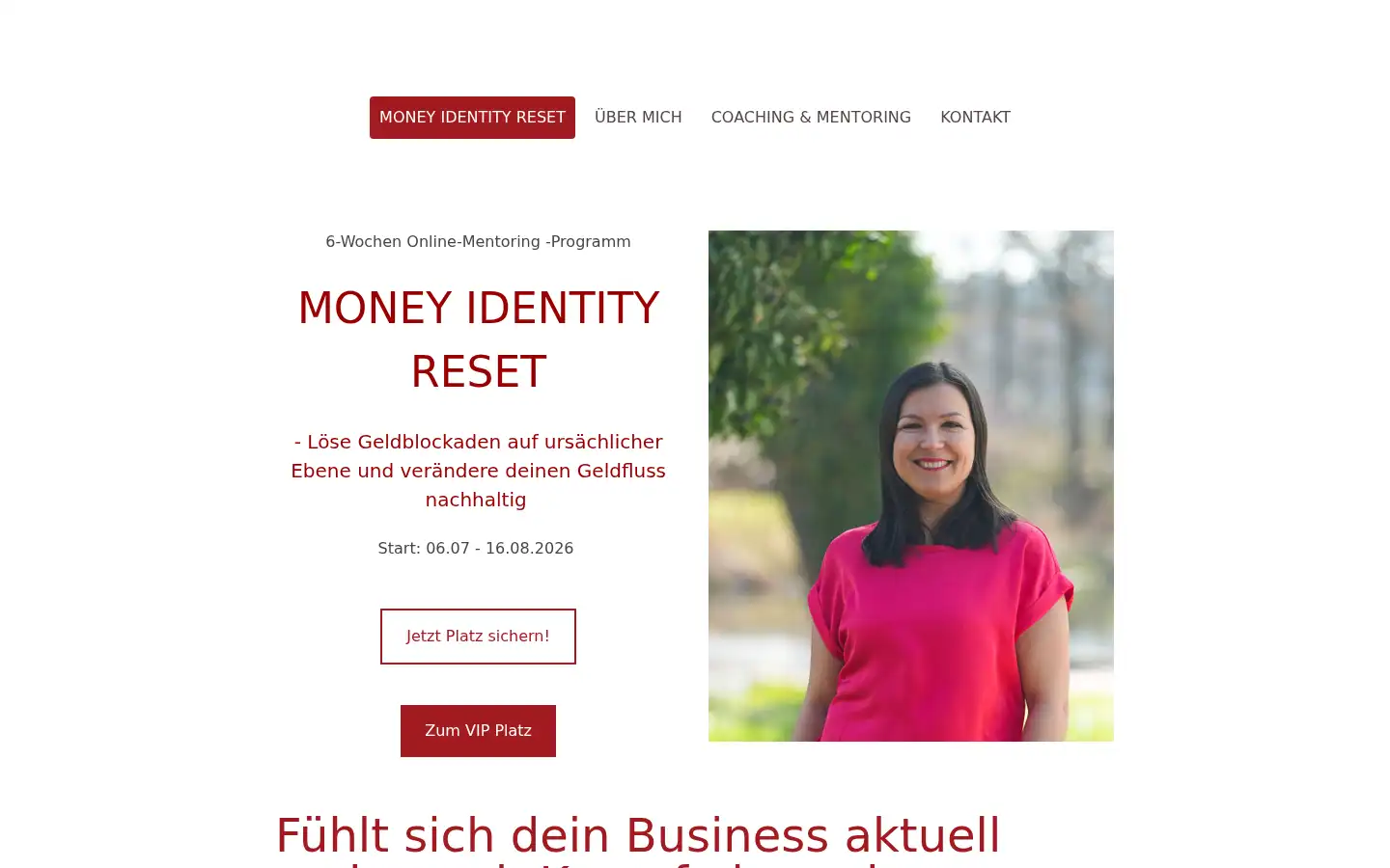 Screenshot of tanja-tscherwonnych.de