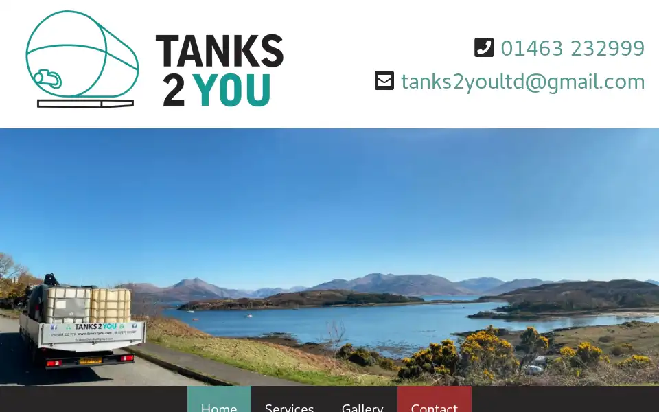 Screenshot of tanks2you.com