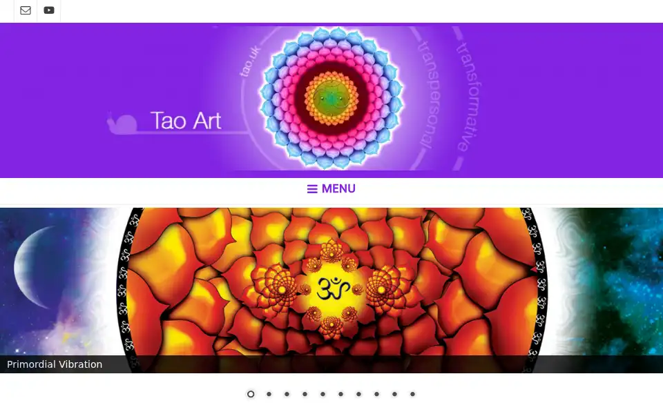 Screenshot of tao.co.uk