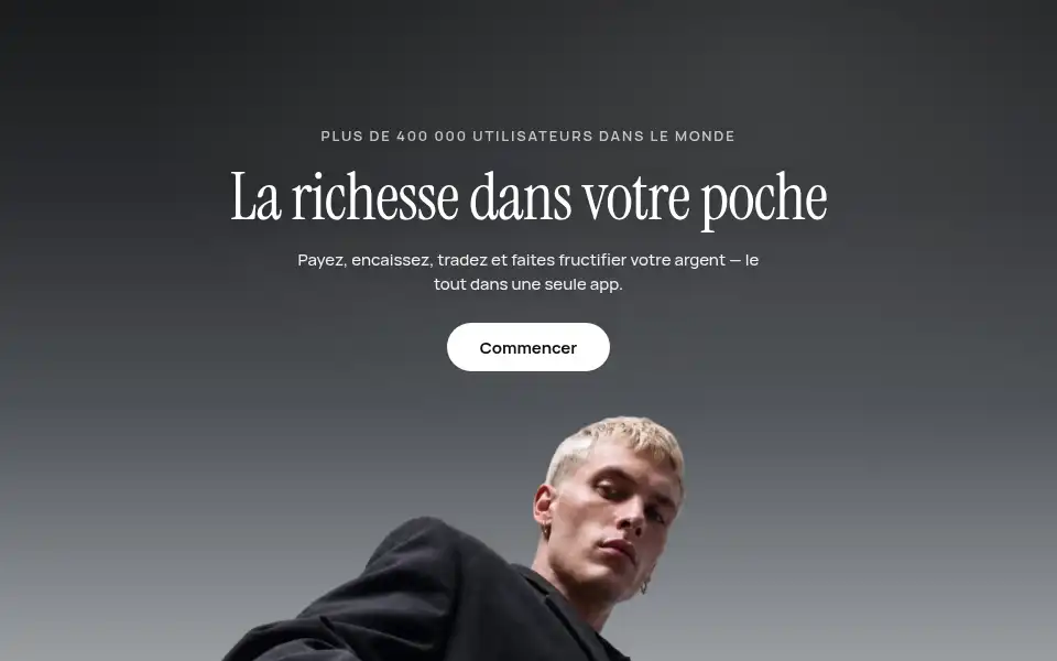 Screenshot of tap.global