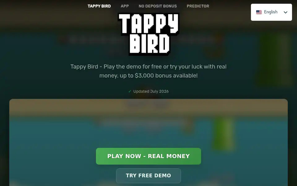 Screenshot of tappy-birds-casino.com