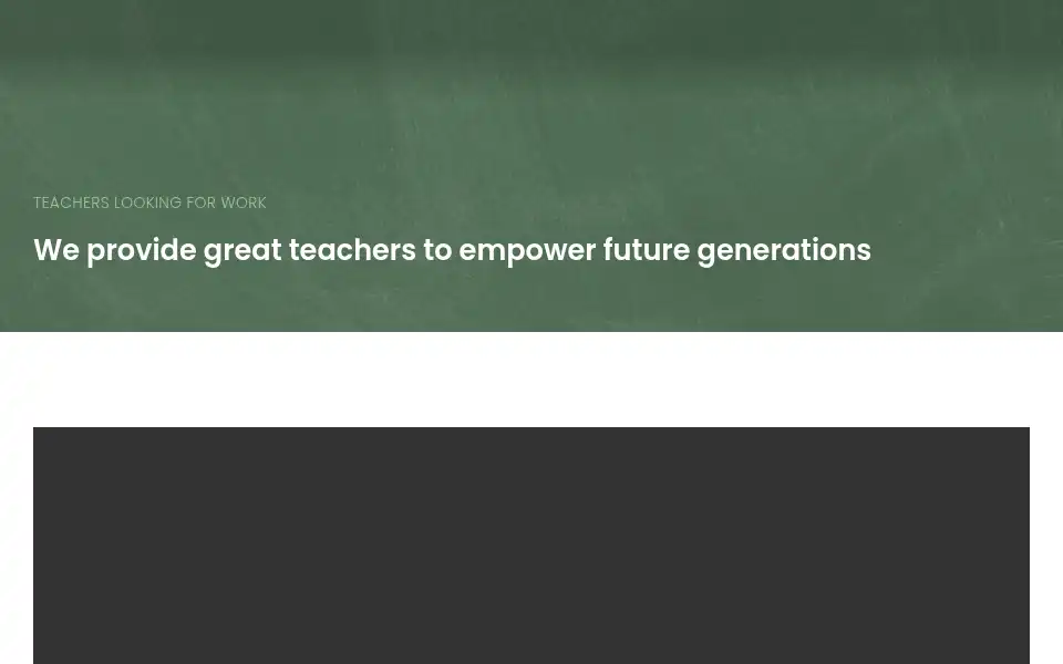 Screenshot of taraprofessionalrecruitment.co.uk